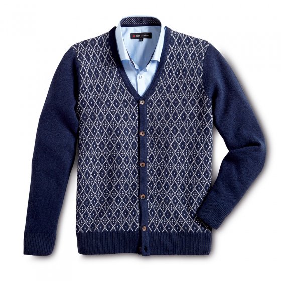 Lambswool Strickjacke