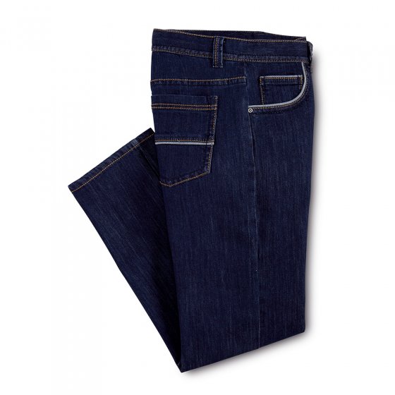 Komfort-Jeans mit Kontrasten 
