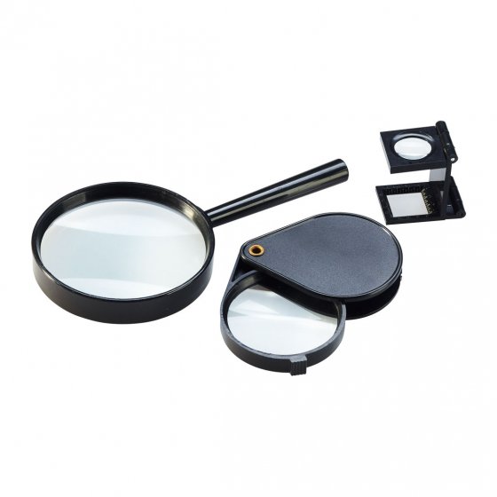 Vergrößerungsglas-Set