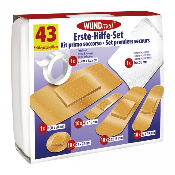 Erste-Hilfe-Set 43-teilig 