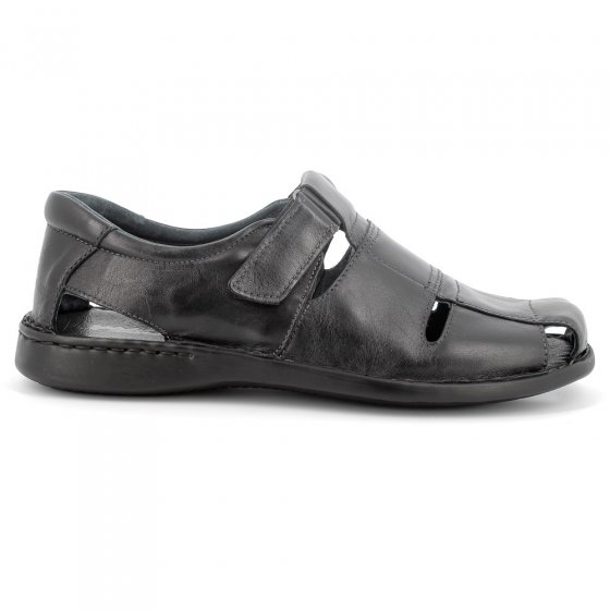 Herren Klettslipper,schwarz 44 44 | Schwarz