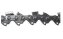 GÜDE UNIVERSAL- ERSATZKETTE GEK 61/1,3/3/8" für Motorsäge - 1