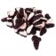 Fruchtgummi Trauben dunkelrot mit rosa Schaumzuckerboden 300g - 1