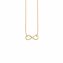Collier 925/- Sterling Silber vergoldet Infinity - 1