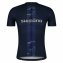 Fahrrad-Kurzarmtrikot LOGO, navy - 1