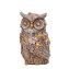 LED Eule mit Glitter - 1