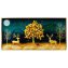 Wandbild Wanddeko Diamant Hirsche - 1