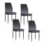 Stuhl Madison Velvet Grau - 1