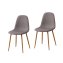 Esszimmerstuhl 2er Set Savannah W Grau - 1