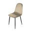 Stuhl Savannah Velvet Creme - 1