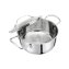 Bratentopf mit Deckel Radiant Silver 24 cm - 1