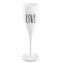 Sektglas 100 ml mit Druck CHEERS No. 1 LOVE - 1