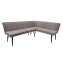 Eckbank 195 x 154 cm Mesilla Braun kurzer Schenkel rechts - 1