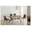 Stuhl Mesa Eco 4er-Set Velvet Grau - 1