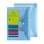 Dokumententaschen A4 Polypropylen 2er Set Blau - 1