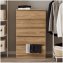 Kommode mit 5 grifflosen Schubladen Sonoma Modernes Design - 1