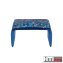 Polsterhocker B/H/T 61 x 34,5 x 40 cm Vance Blue Fantasy - 1