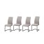 Schwingstuhl 4er Set PU cappuccino SallyP - 1