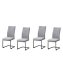 Schwingstuhl 4er-Set Grau LennyP - 1