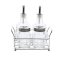 Menage-Set unbefüllt 5 Teile Glas/Metall - 1