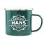 Echter Kerl Emaille Becher Hans - 1