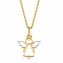 Halskette 375/- Gelbgold 2farbig Engel günstig online kaufen