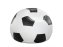 Fußball-Sitzball Kunstleder weiß/schwarz Ø 90 cm linke - 1