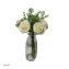 Kunstblume Rosenstrauß in Vase Flora - 1