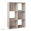 Standregal Sonoma 6 Fächer 60 x 90 x 30 cm vielseitig als Regal oder Raumteiler - 1