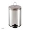 Mülleimer 12 Liter Silber Jannik - 1
