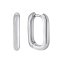 Klappcreolen 925/- Sterling Silber rhodiniert glanz - 1