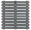 Duschmatte Mod. Indoor & Outdoor Grau 55 x 55 cm, mit rutschhemmender Struktur - 1