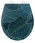 Premium WC-Sitz Mod. Big Leaves mit Relief, aus antibakteriellem Duroplast - 1