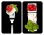 Herdabdeckplatte Universal Caprese 2er Set, für alle Herdarten - 1
