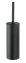 Turbo-Loc® WC-Garnitur Mod. Orea Black Matt geschlossen, Befestigen ohne bohren - 1