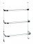 Handtuchhalter Mod. Irpinia Chrom, mit 3 Handtuchstangen - 1