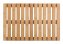 Baderost Mod. Indoor & Outdoor Bambus, 40 x 60 cm, mit rutschhemmender Unterseite - 1