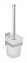 Turbo-Loc® WC-Garnitur Genova Shine, abnehmbarer Behälter aus satiniertem Glas - 1