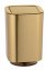 Schwingdeckeleimer Mod. Auron Gold, Kosmetikeimer mit Schwingdeckel, 5,5 l - 1