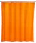 Anti-Schimmel Duschvorhang Uni Orange, aus 100 % Polyester - 1