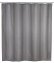 Anti-Schimmel Duschvorhang Uni Grey, Textil (Polyester), 180 x 200 cm, waschbar - 1