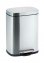 Treteimer Mod. Leno, Edelstahl matt 5 L, Easy-Close Absenkautomatik - 1