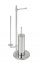 Stand WC-Garnitur Universalo Neo, integrierter Toilettenpapierhalter - 1