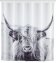 Duschvorhang Mod. Yak, Textil (Polyester), 180 x 200 cm, waschbar - 1