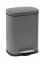 Treteimer Mod. Leno Easy-Close Grau, lackierter Stahl, Absenkautomatik - 1