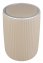 Schwingdeckeleimer Mod. Agropoli L Beige, Kosmetikeimer mit Schwingdeckel, 5,5 l - 1