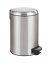 Treteimer Mod. Leman Easy Close Edelstahl 12L, mit herausnehmbarem Einsatz - 1