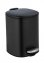 Treteimer Mod. Alassio, Schwarz 5 L, mit Easy-Close Absenkautomatik - 1