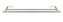 Turbo-Loc® Badetuchstange Duo Mod. Orea Matt, 60 cm, Befestigen ohne bohren - 1