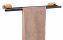 Turbo-Loc® Badetuchstange Mod. Orea Duo Bamboo, 60 cm, Befestigen ohne bohren - 1